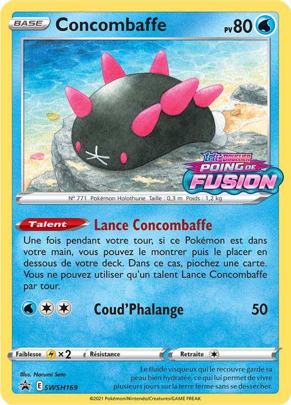 Carte Pokémon Concombaffe SWSH169 Promo SWSH
