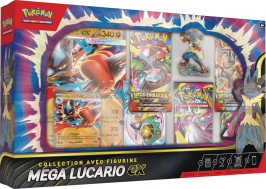Pokémon – Coffret Collection Figurine - Mega Lucario EX – en français