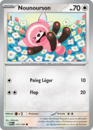 Carte Pokémon Nounourson 111/132 Commune Méga-Évolution (JCC)