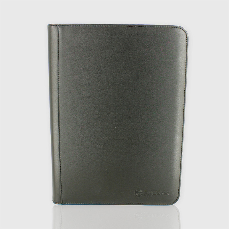 Phoenix Shield - Album Deluxe Zip 9 Cases - Pour 360 Cartes (Noir) 35cm x 26cm