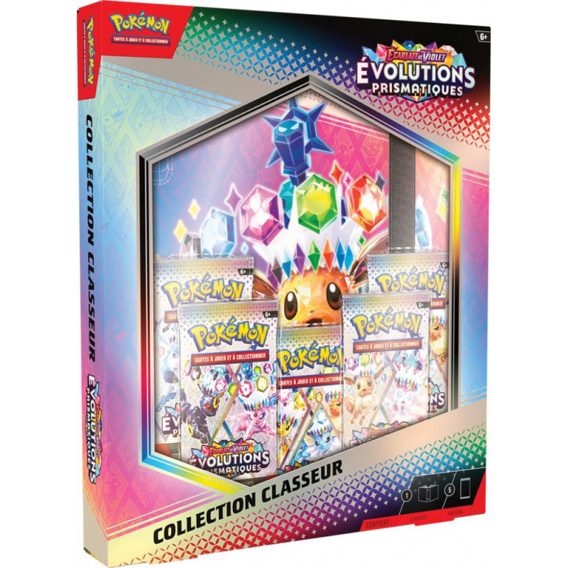 Coffret Collection Classeur Pokémon - EV8.5 - Évolution Prismatique - en français