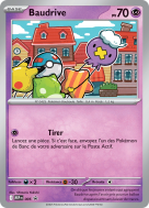 Carte Pokémon Baudrive 5 Promo ME