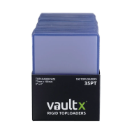 VaultX - Toploaders Rigide - 100 pièces
