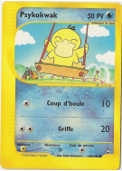 Carte Pokémon Psykokwak 104/147 Commune Aquapolis