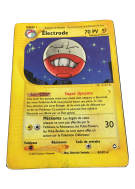 Carte Pokémon Électrode 8/147 Rare Aquapolis