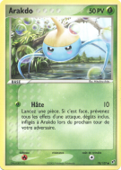 Carte Pokémon Arakdo 78/107 Commune Deoxys