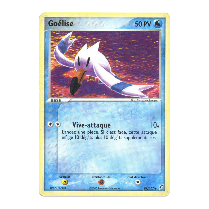 Carte Pokémon Goélise 81/107 Commune Deoxys