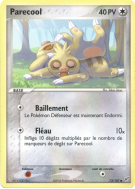 Carte Pokémon Parecool 73/107 Commune Deoxys