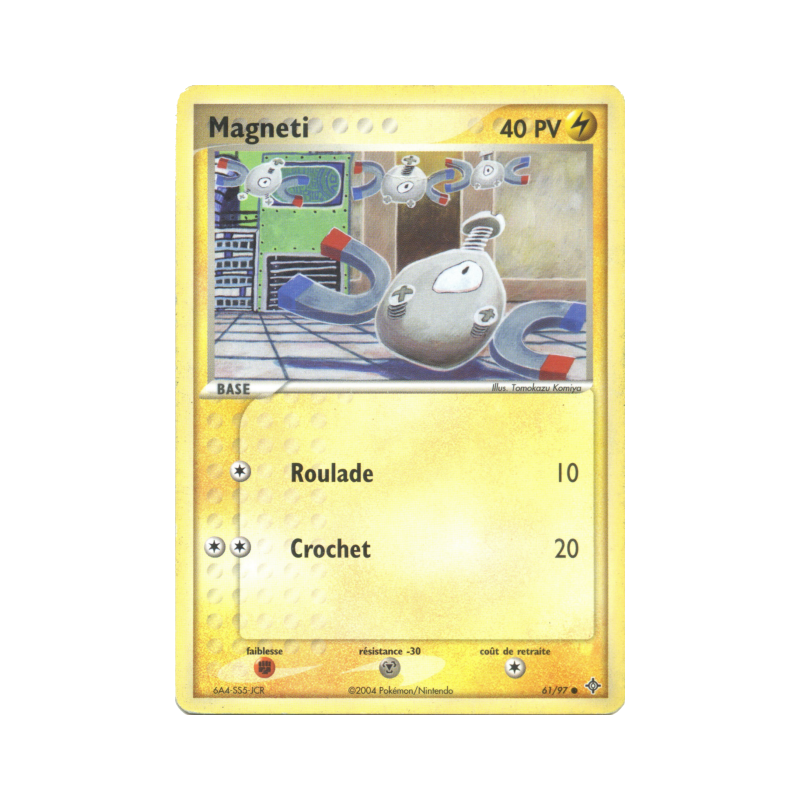 Carte Pokémon Magneti 61/97 Commune Dragon