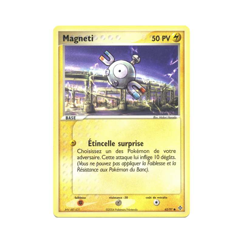 Carte Pokémon Magneti 62/97 Commune Dragon
