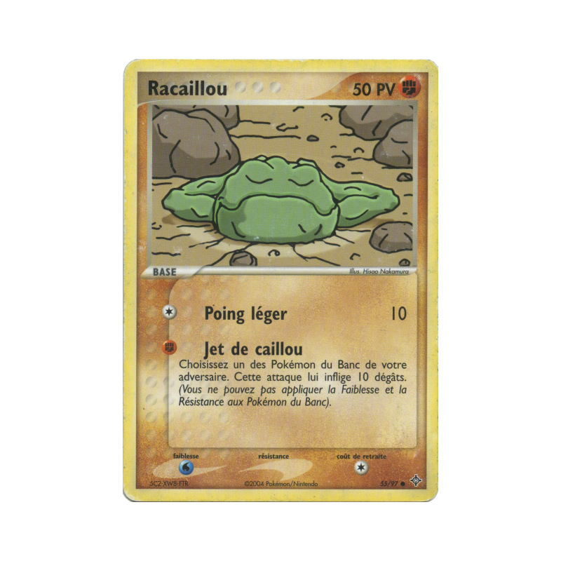 Carte Pokémon Racaillou 55/97 Commune Dragon