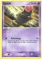 Carte Pokémon Spoink 65/106 Commune Émeraude