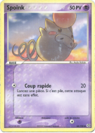 Carte Pokémon Spoink 66/106 Commune Émeraude