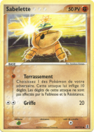 Carte Pokémon Sabelette 82/113 Commune Espèces Delta