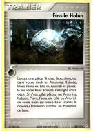 Carte Pokémon Fossile Holon 86/110 Peu commune Fantômes Holon