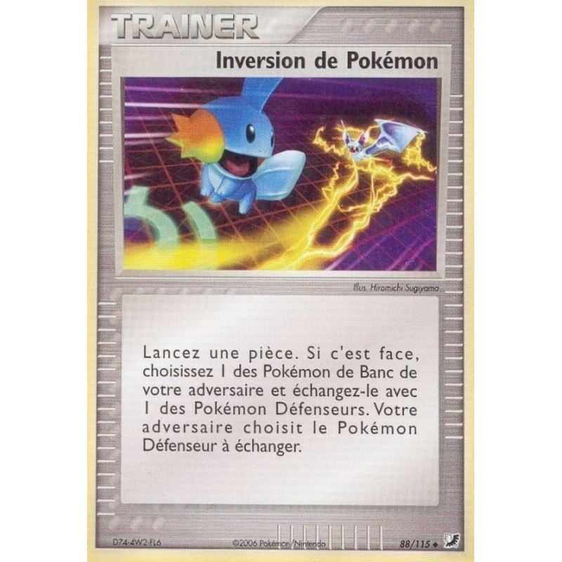 Carte Pokémon Inversion de Pokémon 88/115 Peu commune Forces Cachées