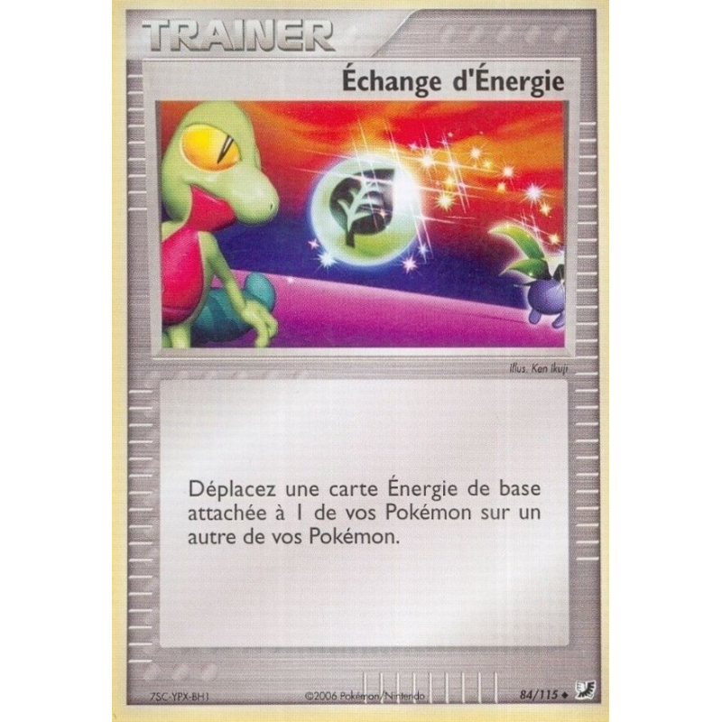 Carte Pokémon Échange d'Énergie 84/115 Peu commune Forces Cachées