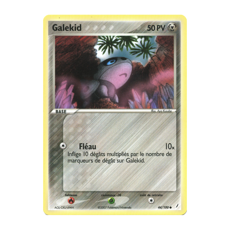 Carte Pokémon Galekid 44/100 Commune Gardiens de Cristal