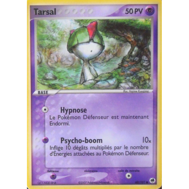 Carte Pokémon Tarsal 60/101 Commune Île des Dragons
