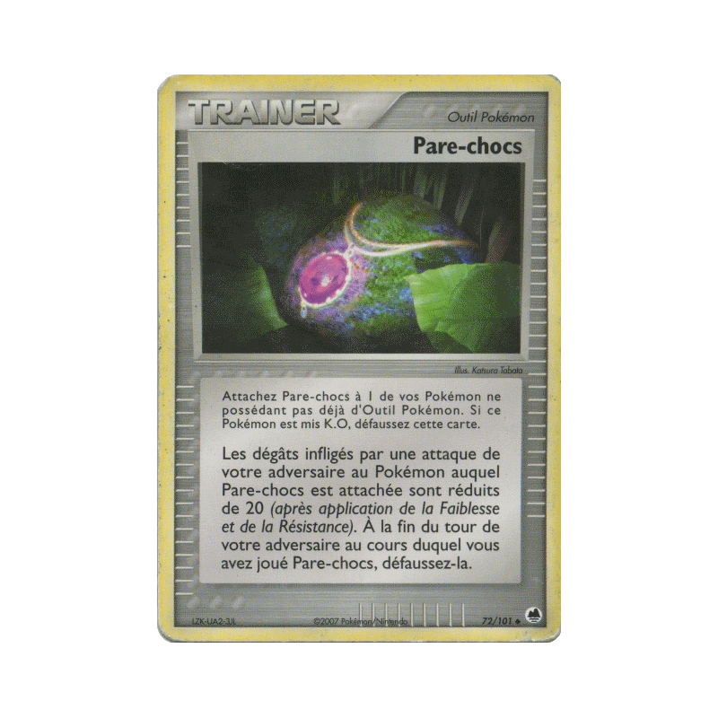 Carte Pokémon Pare-chocs 72/101 Peu commune Île des Dragons
