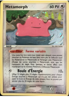 Carte Pokémon Metamorph 4/112 Holographique Rouge Feu & Vert Feuille