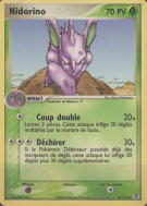 Carte Pokémon Nidorino 41/112 Peu commune Rouge Feu & Vert Feuille