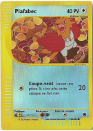 Carte Pokémon Piafabec 130/165 Commune Expedition