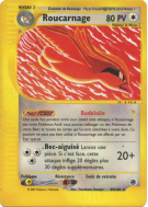 Carte Pokémon Roucarnage 59/165 Rare Expedition