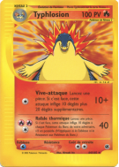 Carte Pokémon Typhlosion 64/165 Rare Expedition