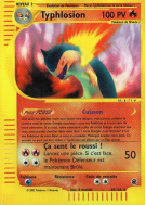 Carte Pokémon Typhlosion 65/165 Rare Expedition