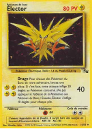 Carte Pokémon Élector 15/62 Holographique Fossile (JCC)