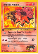 Carte Pokémon Brock's Vulpix 37/132 Peu commune Gym Challenge