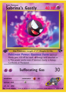 Carte Pokémon Sabrina's Gastly 97/132 Commune Gym Challenge