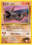 Carte Pokémon Brock's Onix 69/132 Commune Gym Heroes