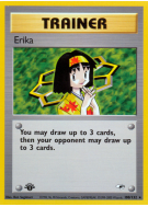 Carte Pokémon Erika 100/132 Rare Gym Heroes