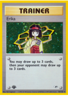 Carte Pokémon Erika 16/132 Holographique Gym Heroes