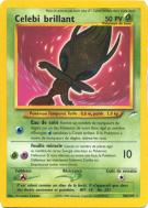 Carte Pokémon Celebi brillant 106/105 Ultra Rare Neo Destiny