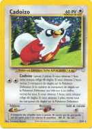 Carte Pokémon Cadoizo 5/64 Holographique Neo Revelation
