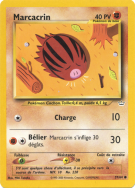 Carte Pokémon Marcacrin 57/64 Commune Neo Revelation
