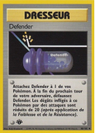 Carte Pokémon Defender 80/102 Peu commune Set de Base