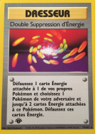 Carte Pokémon Double Suppression d'Énergie 79/102 Rare Set de Base