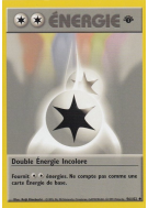 Carte Pokémon Double Énergie Incolore 96/102 Peu commune Set de Base