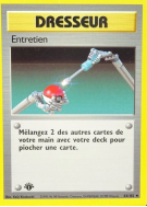 Carte Pokémon Entretien 83/102 Peu commune Set de Base