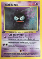 Carte Pokémon Fantominus 50/102 Commune Set de Base