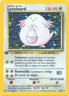 Carte Pokémon Leveinard 3/102 Holographique Set de Base