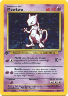 Carte Pokémon Mewtwo 10/102 Holographique Set de Base