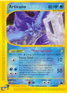 Carte Pokémon Articuno 4/144 Rare Skyridge