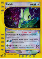 Carte Pokémon Celebi 145/144 Ultra Rare Skyridge