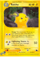 Carte Pokémon Raichu 27/144 Rare Skyridge