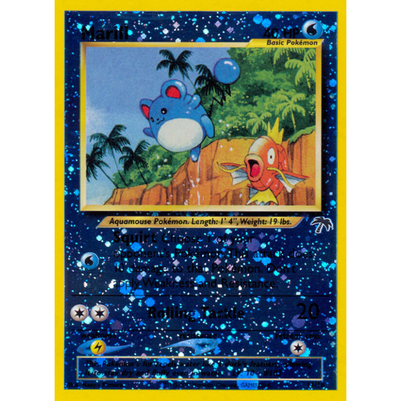 Carte Pokémon Marill 11/18 Aucune Southern Islands